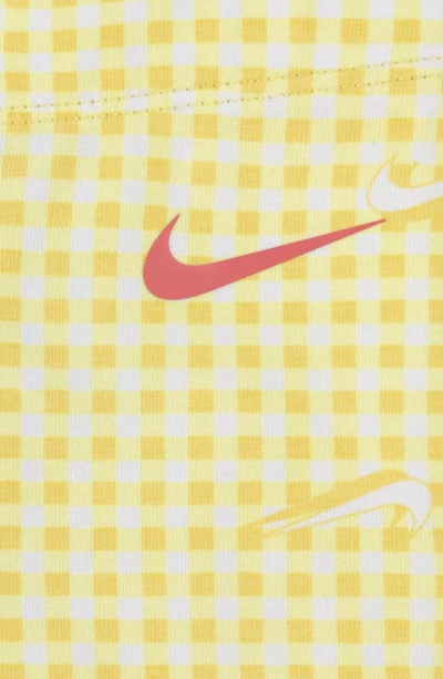 Shop Nike Bodysuit & Leggings Set In Citron Tint