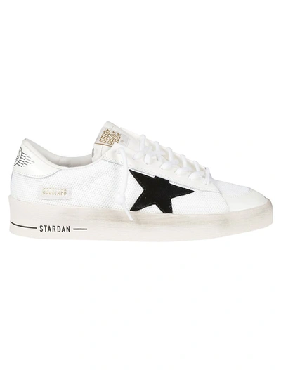 Shop Golden Goose Flat Shoes In White