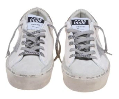 Shop Golden Goose Flat Shoes In White/ice/silver/platinum