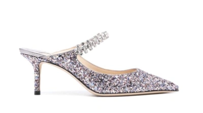 Jimmy Choo Bing 100 Glitter Pump