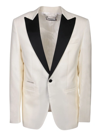 Shop Philipp Plein Blazers In White