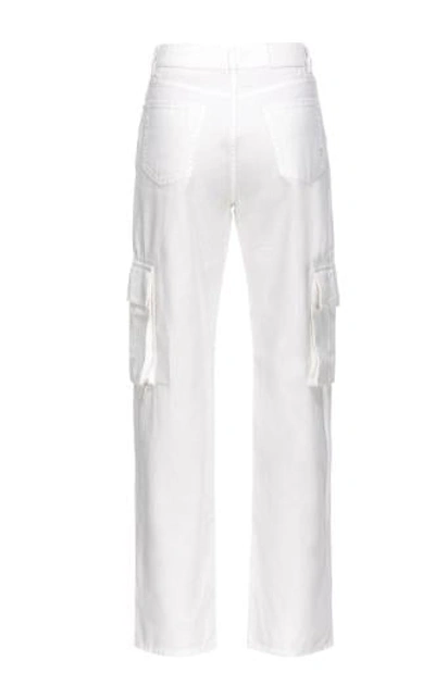 Shop Pinko Jeans In White