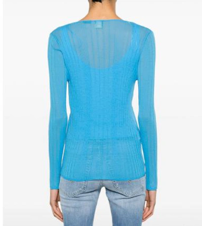 Shop Pinko Sweaters In Blue