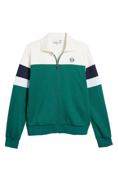 Shop Sergio Tacchini Tomme Track Jacket In Evergreen