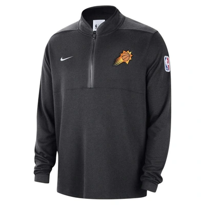 Shop Nike Black Phoenix Suns Authentic Performance Half-zip Jacket