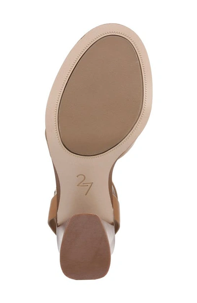 Shop 27 Edit Naturalizer Yumi Ankle Strap Sandal In Saddle Tan Leather