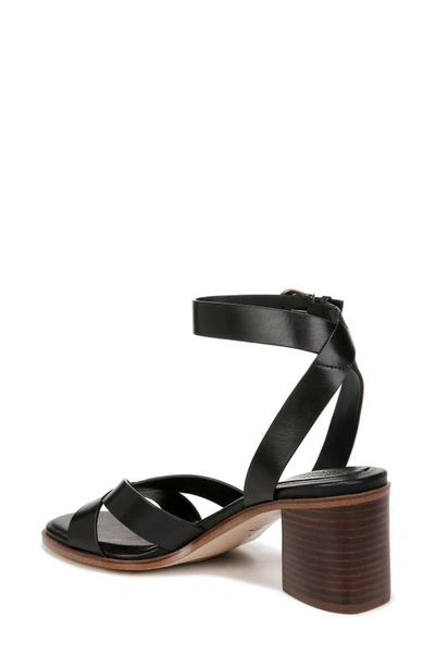 Shop 27 Edit Naturalizer Yumi Ankle Strap Sandal In Black Chocolate Leather
