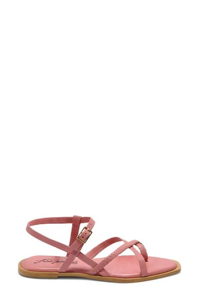 Shop Free People Sunny Days Ankle Strap Sandal In Watermelon