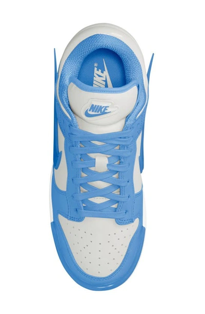 Shop Nike Dunk Low Twist Sneaker In Photon / Blue/ White