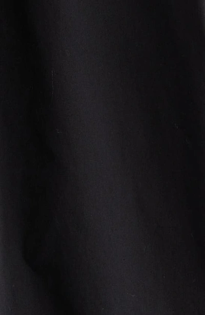 Shop Brunello Cucinelli Monili Trim Long Sleeve Button-up Shirt In C101 Black