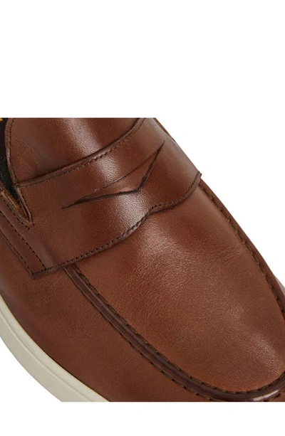 Shop Bruno Magli Ettore Penny Loafer In Cognac