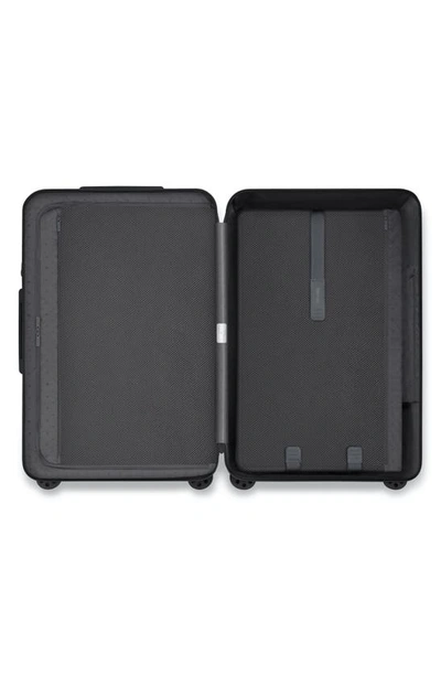 Shop Rimowa Essential Check-in Large 30-inch Wheeled Suitcase In Matte Black