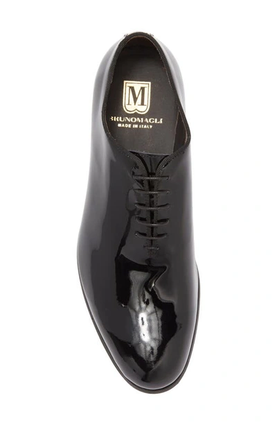 Shop Bruno Magli Nash Oxford In Black Patent