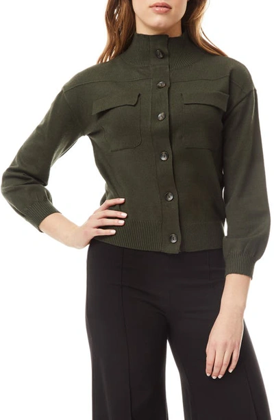 Shop By Design Sage Sweater Top In Rifle Green