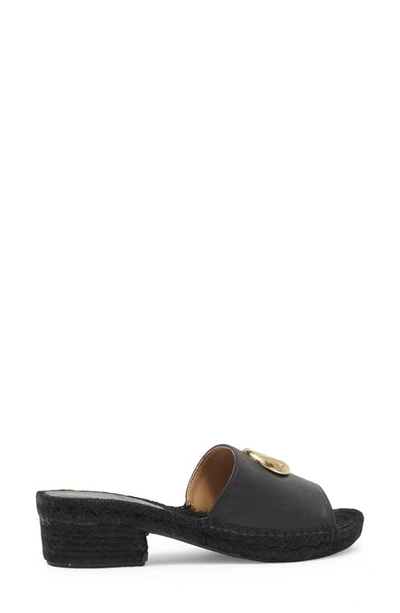 Shop Valentino By Mario Valentino Gina Espadrille Platform Sandal In Black