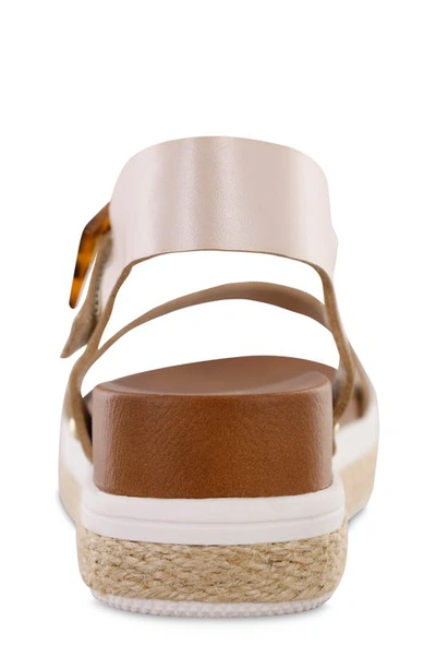 Mia Kids' Jenise Platform Sandal In Champagne