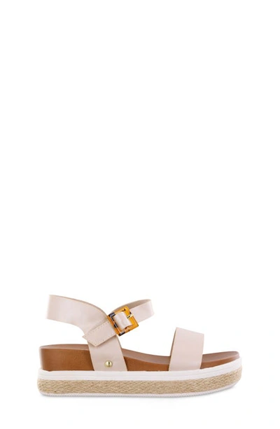 Mia Kids' Jenise Platform Sandal In Champagne