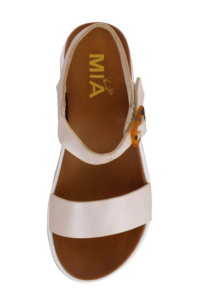 Mia Kids' Jenise Platform Sandal In Champagne