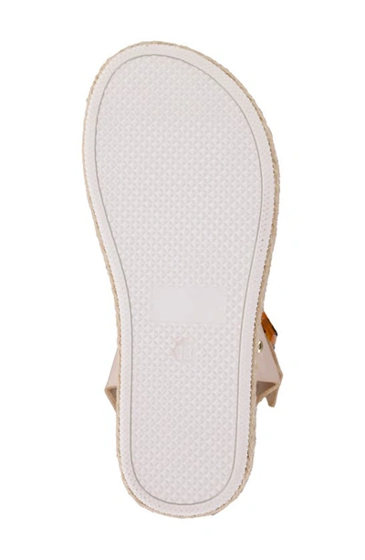 Mia Kids' Jenise Platform Sandal In Champagne