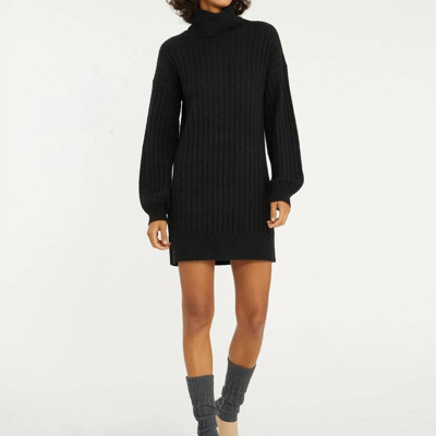 Shop Sanctuary Clothing Cozy Nites Sweater Dress In Black