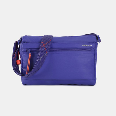 Shop Hedgren Eye Medium Shoulder Bag In Purple