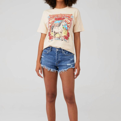 Shop Free People Loving Good Vibrations Shorts In Blue
