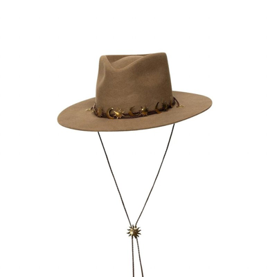 Shop Carolina K Bronco Hat In Brown