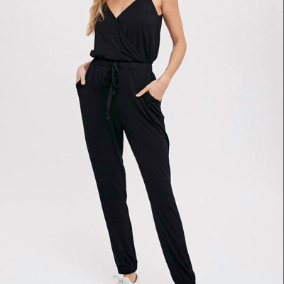 Shop Bluivy Jocelyn Jumpsuit In Black
