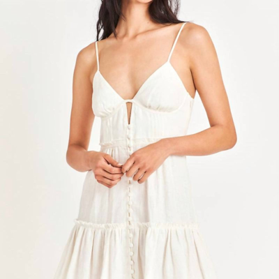Shop Loveshackfancy Maple Dress In White