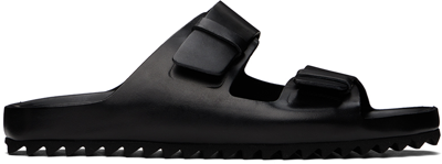 Shop Officine Creative Black Agorà 002 Sandals In Nero