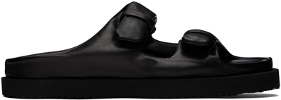 Shop Officine Creative Black Chora 001 Sandals In Nero