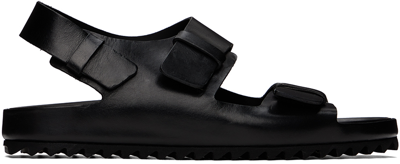 Shop Officine Creative Black Agorà 001 Sandals In Nero