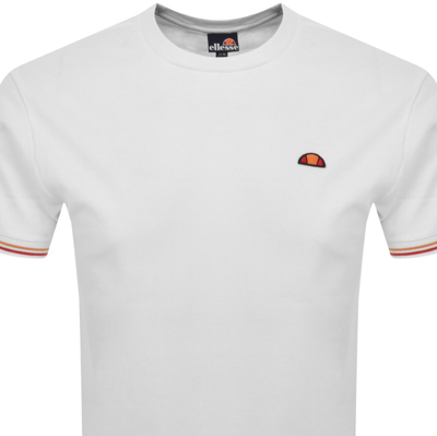 Shop Ellesse Kings Logo T Shirt White