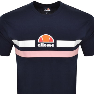 Shop Ellesse Aprel T Shirt Navy