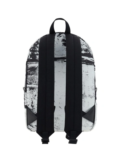 Shop Alexander Mcqueen Backpacks In Black/white