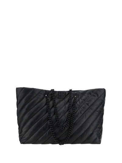 Shop Balenciaga Handbags In Black