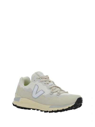 Shop Veja Sneakers In Gravel_white