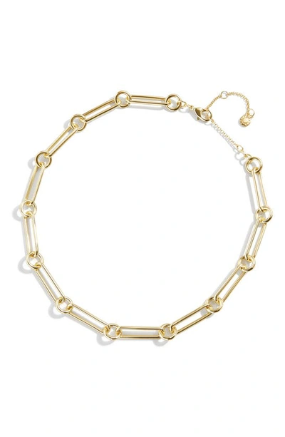 Shop Baublebar Emma Chain Necklace In Gold