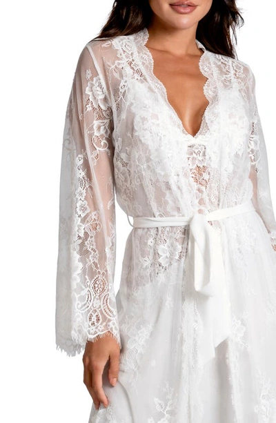 Shop In Bloom By Jonquil Marry Me Lace Robe In Ivory