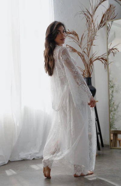 Shop In Bloom By Jonquil Marry Me Lace Robe In Ivory