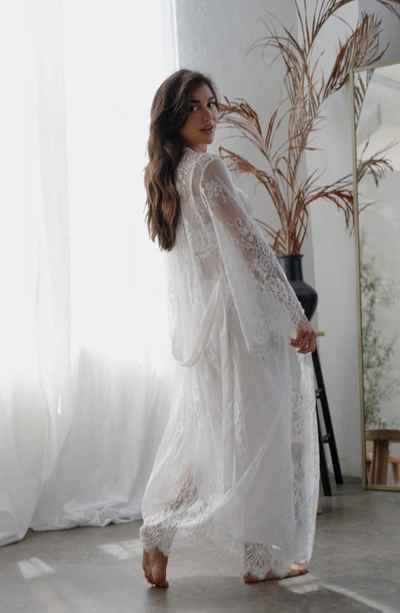 In Bloom By Jonquil Marry Me Lace Robe In Ivory