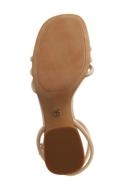 Shop Dkny Trixie Ankle Strap Sandal In Beige