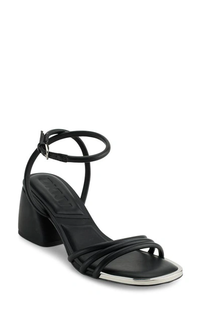 Shop Dkny Trixie Ankle Strap Sandal In Black