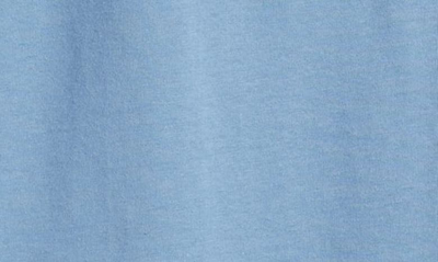 Shop Volcom Kids' Overgrown Colorblock Cotton Cotton Pocket T-shirt In Stone Blue