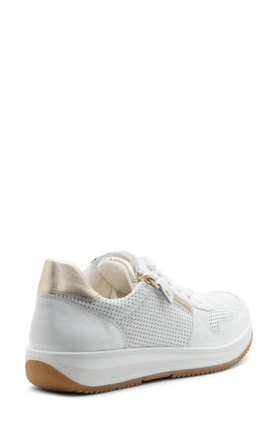Shop Ara Opal Lace-up Sneaker In White