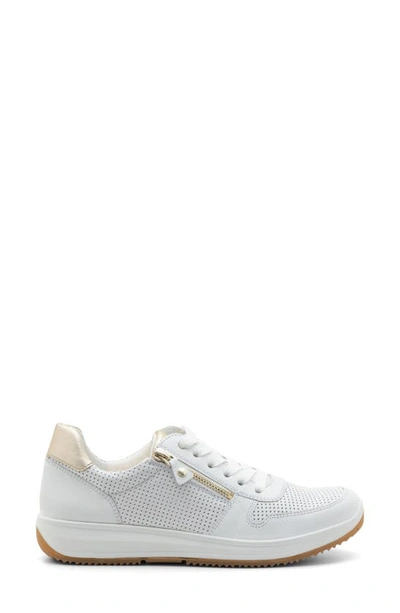 Shop Ara Opal Lace-up Sneaker In White