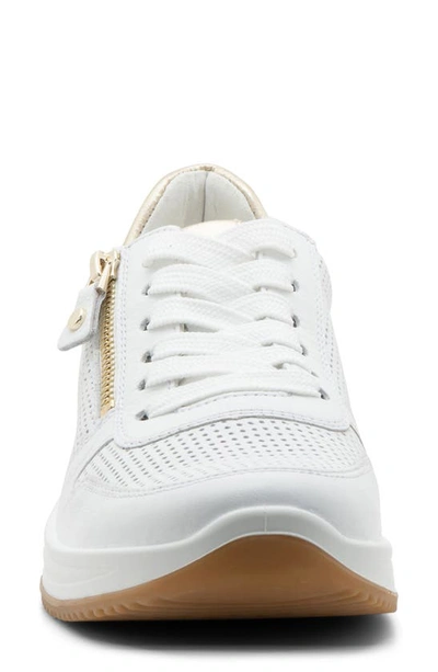 Ara Opal Lace-up Sneaker In White