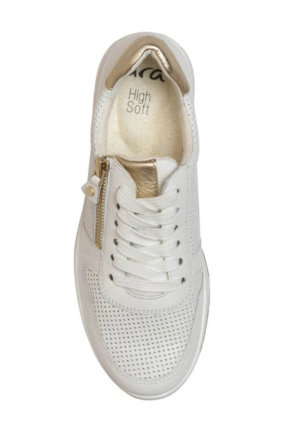 Shop Ara Opal Lace-up Sneaker In White