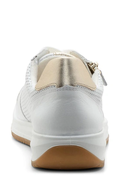 Shop Ara Opal Lace-up Sneaker In White