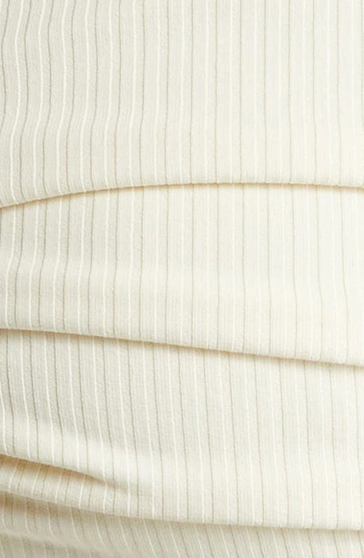 Montce Tori Bandeau Bikini Top In Cream Rib